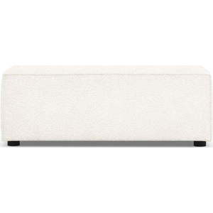 Béžová podnožka z textilie bouclé Jodie – Micadoni Home obraz