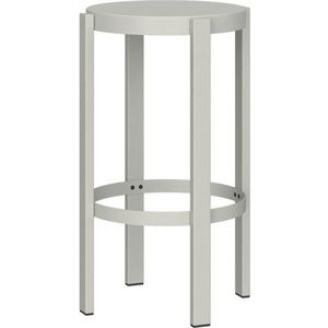 Světle šedá ocelová barová stolička (výška sedáku 65 cm) Doon – noo.ma obraz