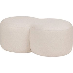 Béžový taburet Umbo – noo.ma obraz