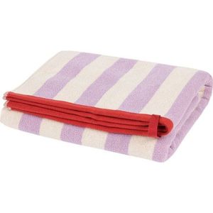 Froté bavlněná osuška v levandulové barvě/krémová 70x140 cm Gobo – noo.ma obraz