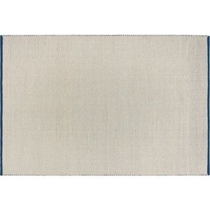 Modrý/béžový ručně tkaný vlněný koberec 200x300 cm Lenu – noo.ma obraz