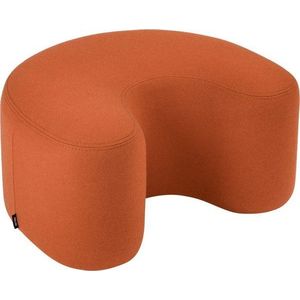 Vlněný taburet v terakotové barvě Ü – noo.ma obraz