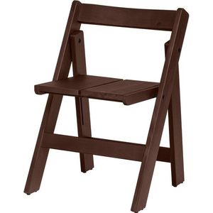 Tmavě hnědá dřevěná zahradní židle Navo – noo.ma obraz