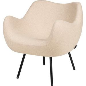 Béžové vlněné křeslo RM58 – noo.ma obraz
