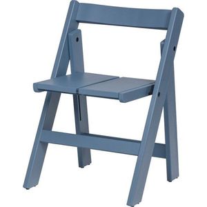 Modrá dřevěná zahradní židle Navo – noo.ma obraz