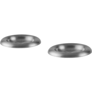 Dezertní nerezové talíře v sadě 2 ks ve stříbrné barvě ø 16 cm Roto – noo.ma obraz