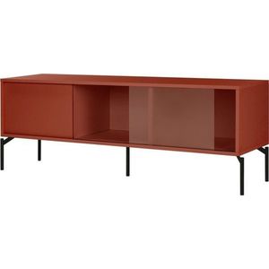 TV stolek v terakotové barvě 160x60x42 cm Met – noo.ma obraz