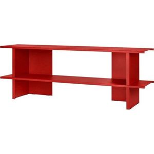 Červený kovový regál 160x57x37 cm Hes – noo.ma obraz