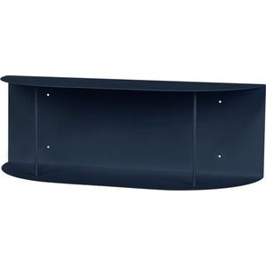 Tmavě modrá patrová kovová police 60 cm Lina – noo.ma obraz