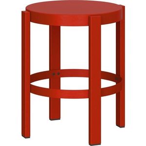 Červená ocelová stolička Doon – noo.ma obraz