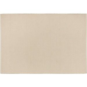 Béžový ručně tkaný vlněný koberec 140x200 cm Talo – noo.ma obraz