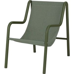Zelené kovové zahradní křeslo Nokk – noo.ma obraz