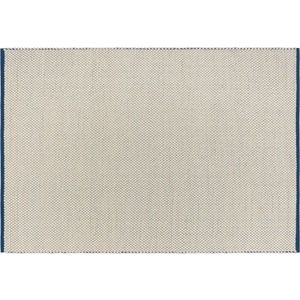 Modrý/béžový ručně tkaný vlněný koberec 170x240 cm Lenu – noo.ma obraz