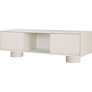 Šedobéžový TV stolek 160x48x42 cm Taro – noo.ma obraz