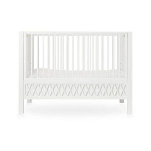 Bílá postýlka s nastavitelnou výškou/přístavná 60x120 cm Harlequin – Cam Cam Copenhagen obraz