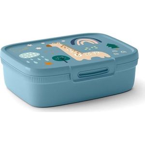 Modrý plastový dětský svačinový box – Curver obraz