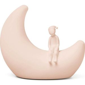 Světle růžové dětské noční světlo Moon Shell – Cam Cam Copenhagen obraz