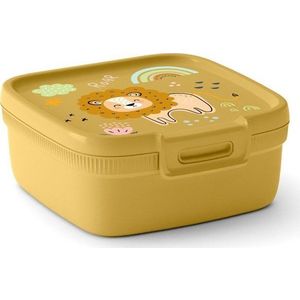 Žlutý plastový dětský svačinový box – Curver obraz