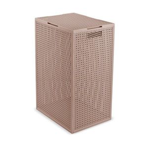 Starorůžový koš na prádlo z recyklovaného plastu 60 l Kaya – Curver obraz