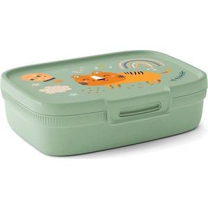 Zelený plastový dětský svačinový box – Curver obraz