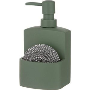 Šalvějově zelený dávkovač mýdla z polyresinu 250 ml Essentials – Ladelle obraz
