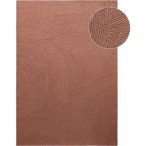 Ručně tkaný vlněný koberec v terakotové barvě 200x300 cm Calmio – Hanse Home obraz