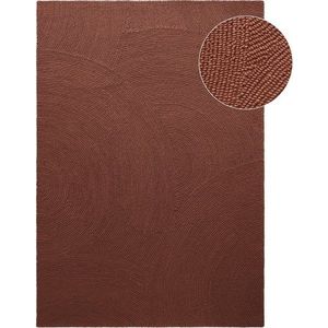 Ručně tkaný vlněný koberec v cihlové barvě 200x300 cm Calmio – Hanse Home obraz