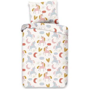 Dětské bavlněné povlečení Good Morning Jednorožec, 100 x 135 cm obraz