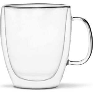 Dvoustěnný hrnek Vialli Design Molly, 480 ml obraz