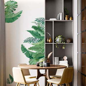 Samolepka na zeď 60x90 cm Tropical Leaves – Ambiance obraz