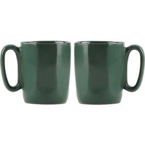 Tmavě zelené hrnky na espresso z kameniny v sadě 2 ks 80 ml Fuori – Vialli Design obraz