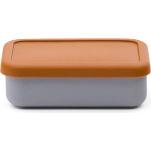 Modrý/oranžový silikonový dětský svačinový box Lili – Kave Home obraz