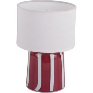 Červená kovová LED stolní lampa (výška 20 cm) Verano LED – Leitmotiv obraz