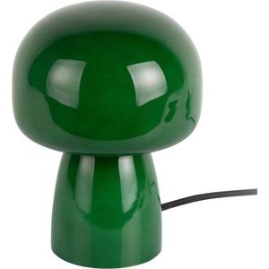 Tmavě zelená skleněná stolní lampa (výška 20 cm) Fervor – Leitmotiv obraz