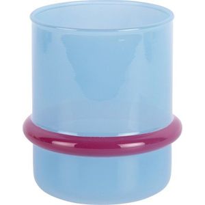 Skleněný svícen na čajovou svíčku Animado Anillo – PT LIVING obraz