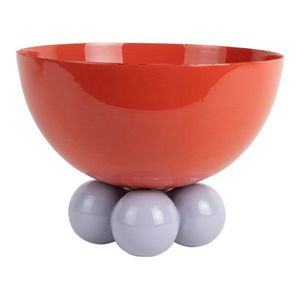 Červená železná mísa ø 26 cm Double Funky – PT LIVING obraz