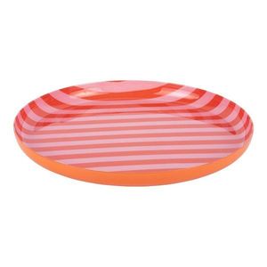 Oranžový/světle růžový železný talíř ø 22 cm Animado – PT LIVING obraz