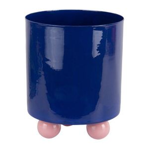 Kovový ručně vyrobený obal na květináč ø 20 cm Double Funky – PT LIVING obraz