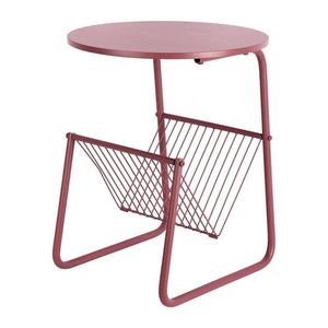 Kovový kulatý odkládací stolek ø 40 cm Riqueza Revista – Leitmotiv obraz