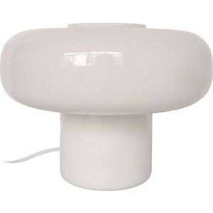 Bílá skleněná stolní lampa (výška 18 cm) Grande Anilla – Leitmotiv obraz