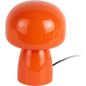 Oranžová skleněná stolní lampa (výška 20 cm) Fervor – Leitmotiv obraz