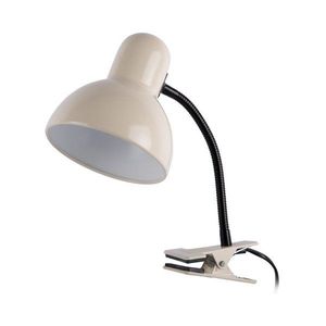 Béžová kovová stolní lampa (výška 33, 5 cm) New Retro – Leitmotiv obraz