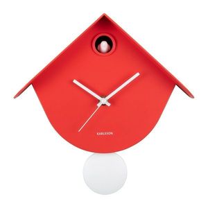 Nástěnné hodiny Cool Retro Cuckoo – Karlsson obraz