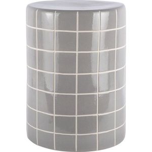 Keramický kulatý odkládací stolek ø 33 cm Retro Tiles – Leitmotiv obraz