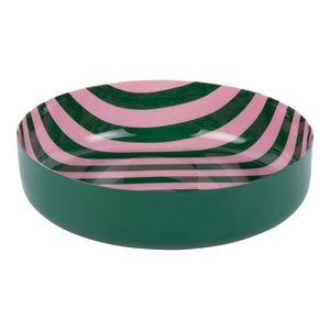 Zelená/světle růžová železná miska Animado – PT LIVING obraz