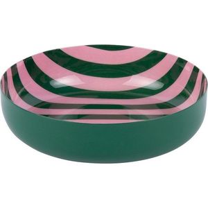 Zelená/světle růžová železná miska Animado – PT LIVING obraz