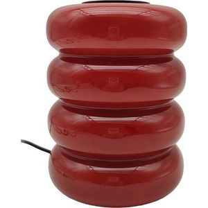 Červená skleněná LED stolní lampa (výška 16, 5 cm) Aro – Leitmotiv obraz