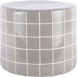 Keramický kulatý odkládací stolek ø 42 cm Retro Tiles – Leitmotiv obraz