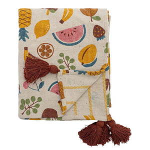 Dětská deka z recyklované bavlny 130x160 cm Fruitta – Bloomingville Mini obraz