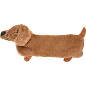 Nahřívací polštářek s výplní z levandule 14x30 cm Sausage Dog – Sass & Belle obraz